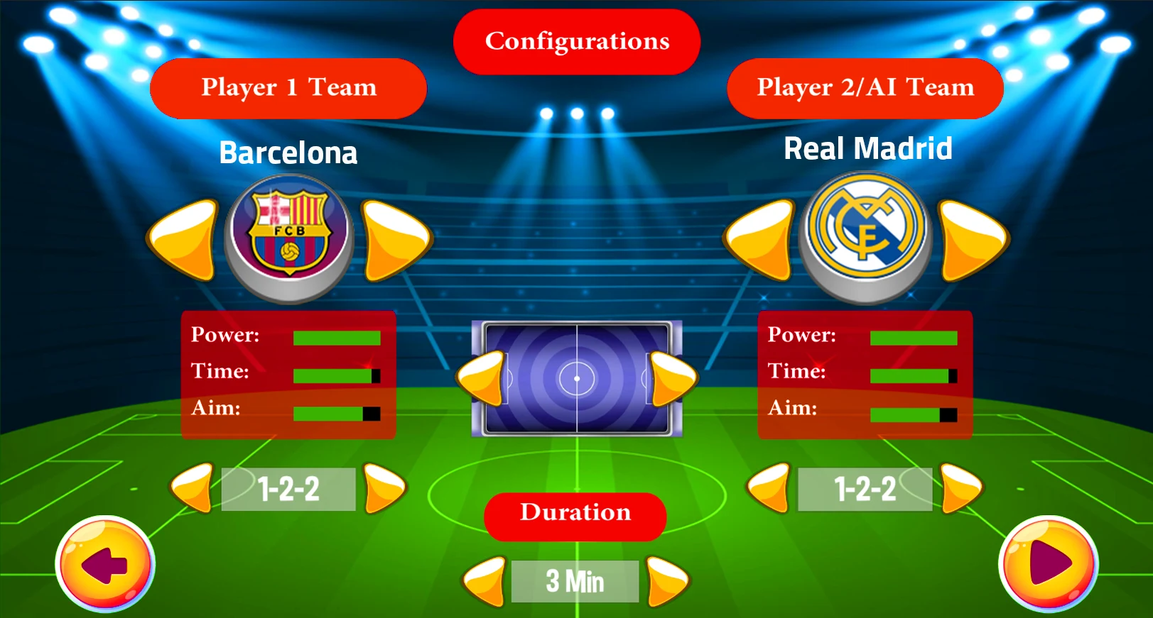 La Liga Española Juego screenshot